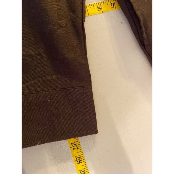 NWT Lularoe Abigail Button-Down Brown Shirt Top 2XL - Picture 10 of 11